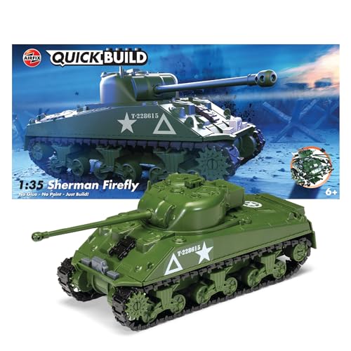 Airfix - QUICKBUILD Sherman Firefly - Klemmsteinbausatz von Airfix