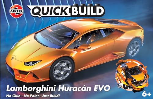 Airfix 986058 Lamborghini Huracan EVO Klemmstein-Bausatz, Mehrfarbig von Airfix