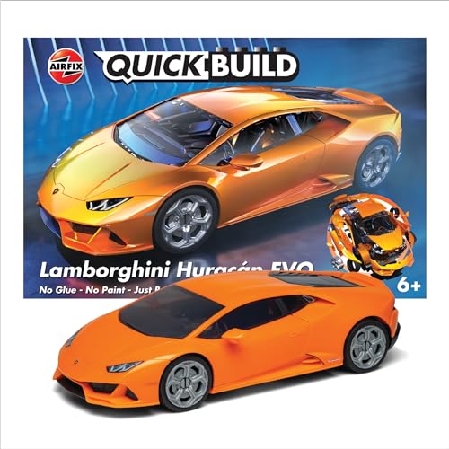 Airfix 986058 Lamborghini Huracan EVO Klemmstein-Bausatz, Mehrfarbig von Airfix