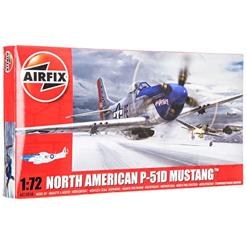 Airfix A01004 North American P-51D Mustang Serie 1 Plastikmodellbausatz im Maßstab 1:72 Airfix A01004 North American P-51D Mustang Serie 1 Plastikmodellbausatz im Maßstab 1:72 von Airfix