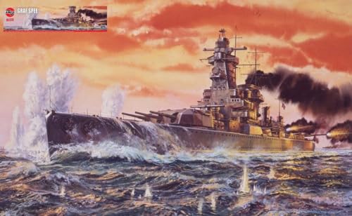 Airfix A04211V Admiral GRAF SPEE KIT 1:600 MODELLINO Model kompatibel mit von Airfix