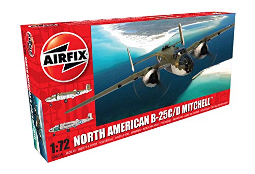 Airfix A06015 1/72 Modellbausatz North American B25C/D Mitchell, grau von Airfix