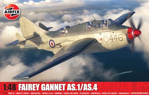 Airfix A11007 Fairey Gannet AS.1/AS.4 Military Aircraft Model Making kit Modellbau, Mehrfarbig von Airfix