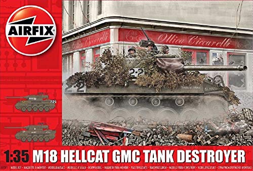 M-18 Hellcat Modellbausatz, Nicht Bemalt von Airfix