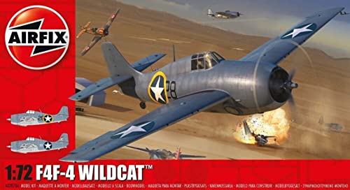 Grumman F4F-4 Wildcat Modellbausatz, Verschieden von Airfix