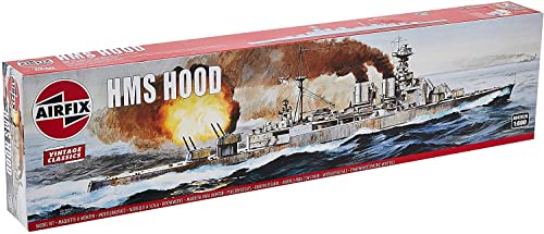 HMS Hood Kriegsschiff-Modellbausatz, Verschieden von Airfix