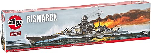 Bismarck Schlachtschiff-Modellbausatz Bismarck Schlachtschiff-Modellbausatz von Airfix