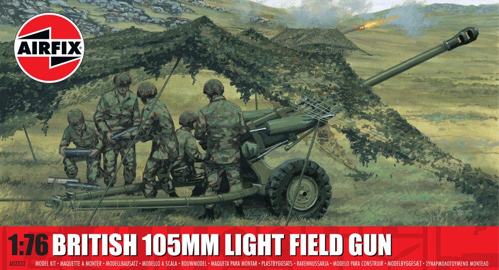 British 105mm Light Field Gun von Airfix