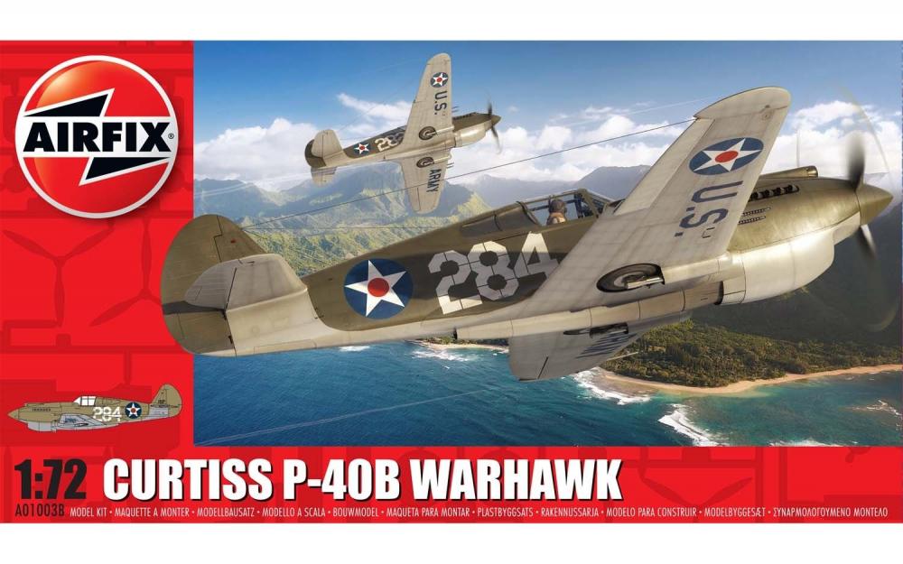 Curtiss P-40B Warhawk von Airfix