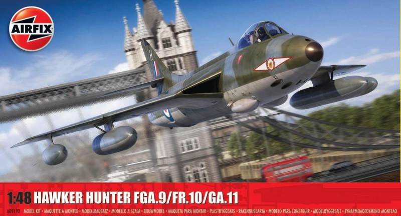 Hawker Hunter FGA.9/FR.10/GA.11 von Airfix