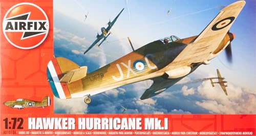 Hawker Hurricane Mk.I Modellbausatz, Grau von Airfix