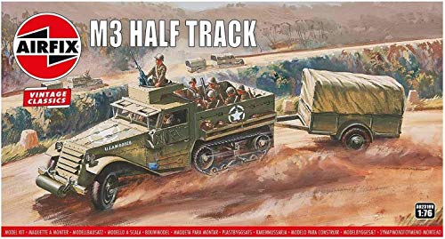 M3 Half-Track Halbkettenfahrzeug-Modellbausatz, Verschieden von Airfix