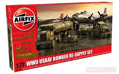 MONTAGEKIT KOMPATIBEL MIT WWII USAAF Bomber RE-Supply Set KIT 1:72 AIRFIX A06304 von Airfix