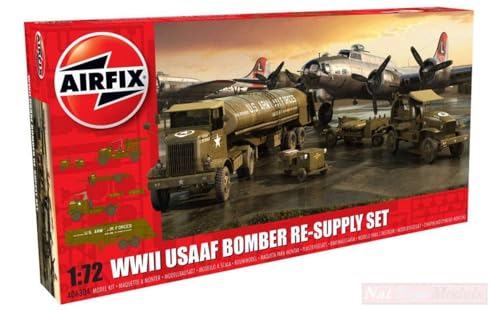 MONTAGEKIT KOMPATIBEL MIT WWII USAAF Bomber RE-Supply Set KIT 1:72 AIRFIX A06304 von Airfix