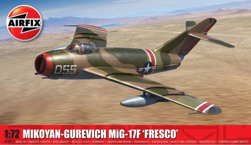 Mikoyan-Gurevich MiG-17F ´Fresco´ von Airfix