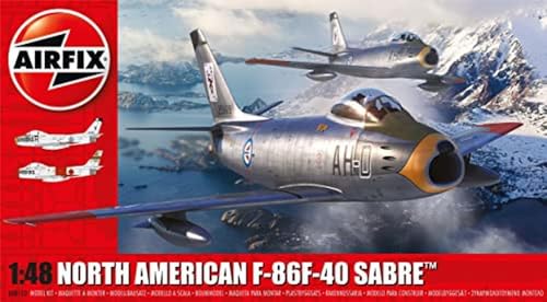 North American F-86F-40 Sabre Modellbausatz, Verschieden von Airfix