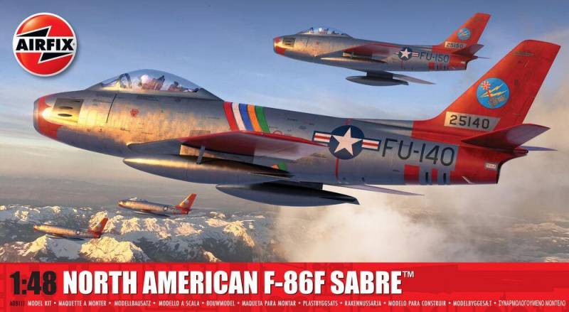 North American F-86F Sabre von Airfix