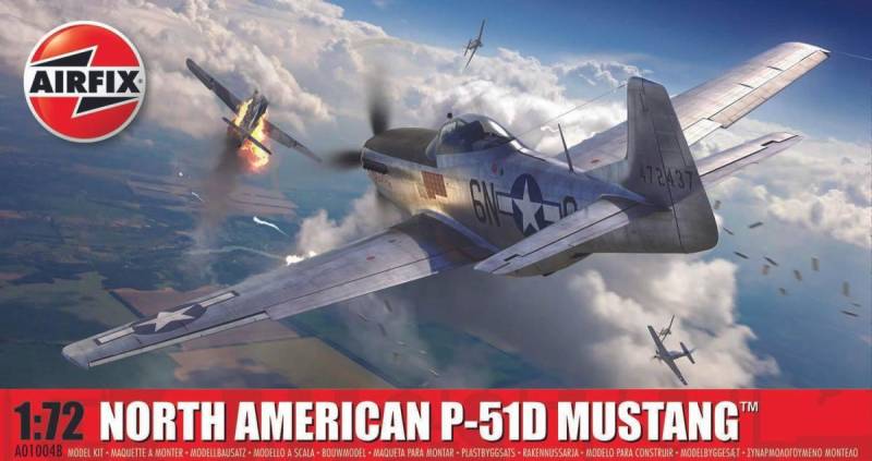 North American P-51D Mustang von Airfix