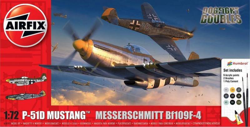 P-51D Mustang vs Bf 109F-4 Dogfight Double von Airfix