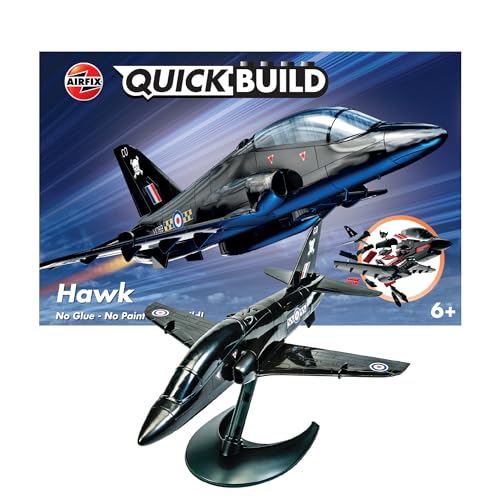 QUICKBUILD BAE Hawk Modellbausatz, Schwarz von Airfix