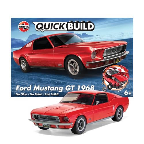 QUICKBUILD Ford Mustang GT 1968 Modellbausatz QUICKBUILD Ford Mustang GT 1968 Modellbausatz von Airfix