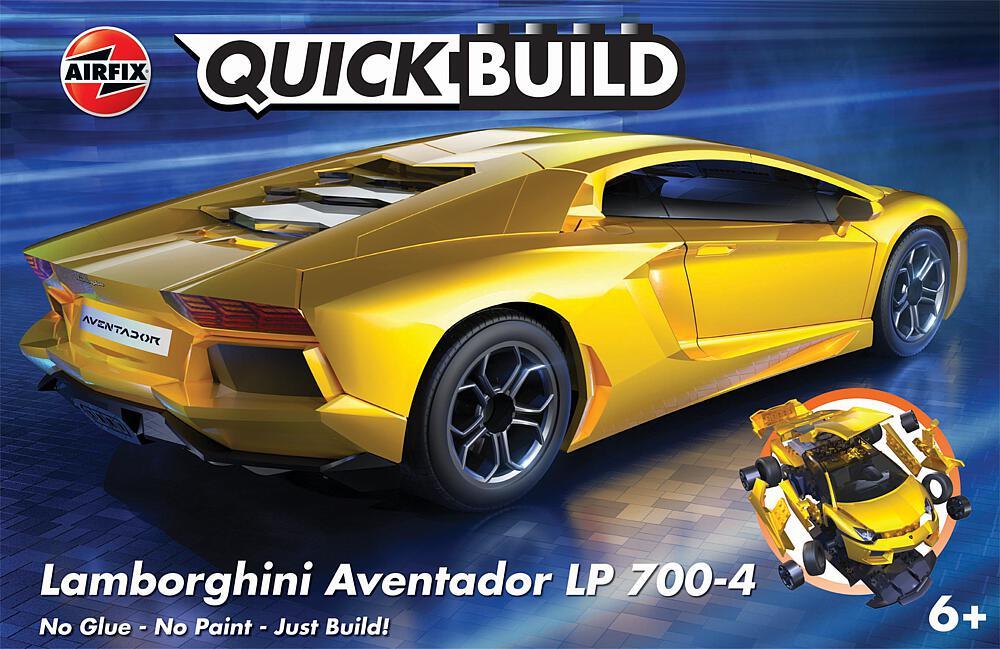 QUICKBUILD - Lamborghini Aventador - gelb von Airfix