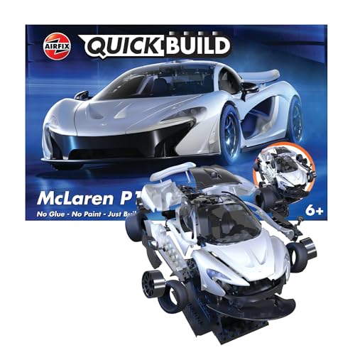 QUICKBUILD McLaren P1 Modellbausatz, weiß von Airfix