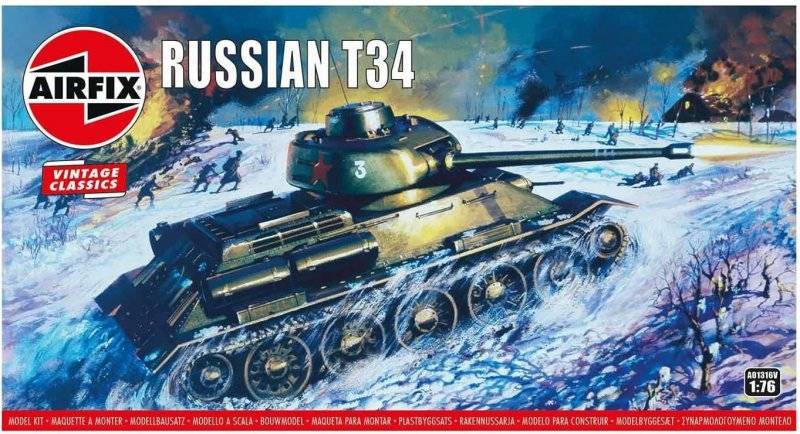 Russian T-34 Medium Tank - Vintage Classics von Airfix