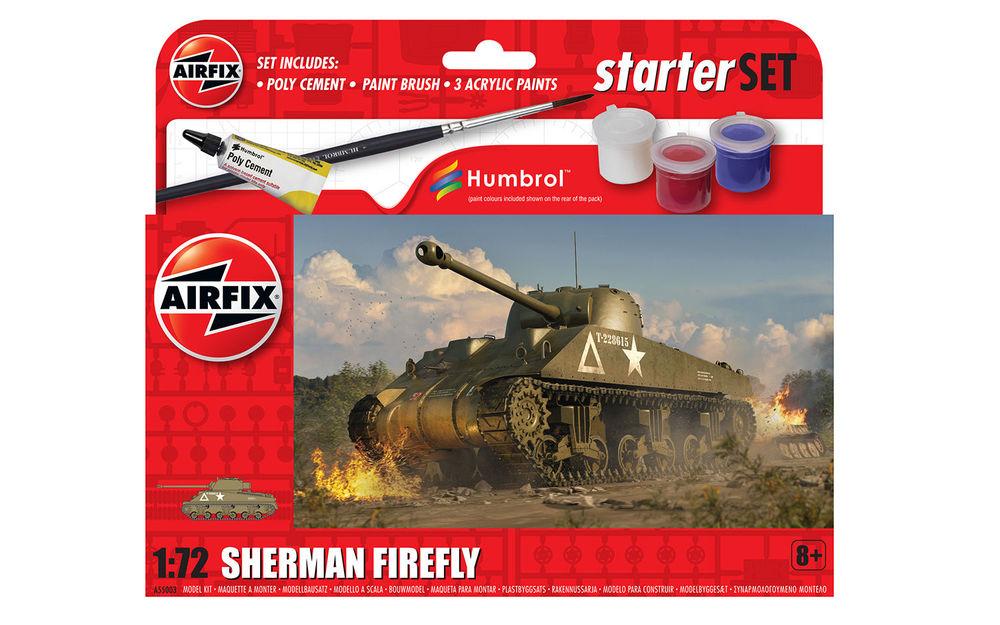 Sherman Firefly - Small Beginners Set von Airfix