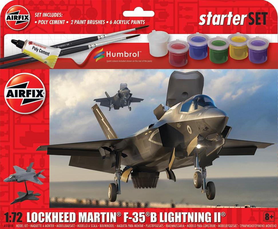 Starter Set - Lockheed Martin F-35B Lightning II von Airfix