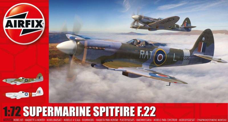 Supermarine Spitfire F.22 von Airfix