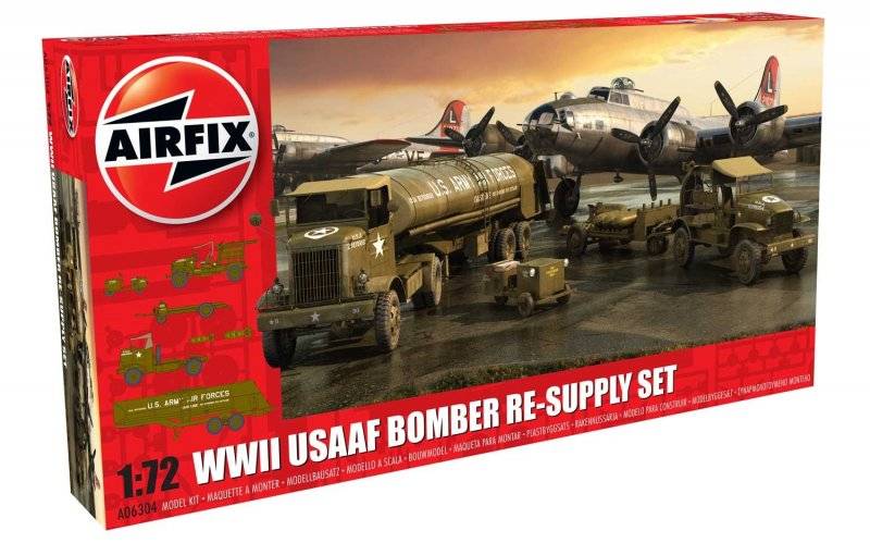 USAAF 8TH Airforce Bomber Resupply Set von Airfix