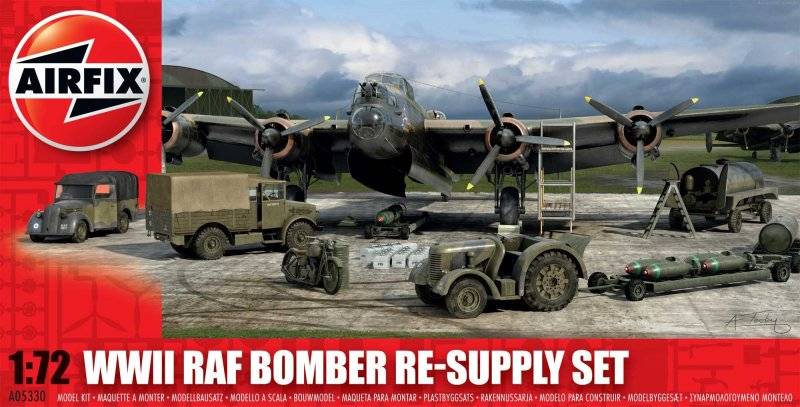 WWII Bomber Re-Supply Set von Airfix