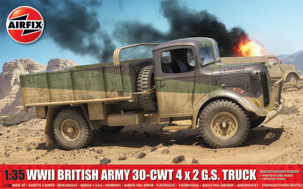 WWII British Army 30-cwt 4x2 GS Truck von Airfix