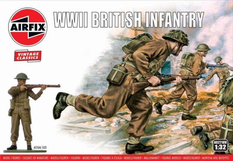 WWII British Infantry - Vintage Classics WWII British Infantry - Vintage Classics von Airfix