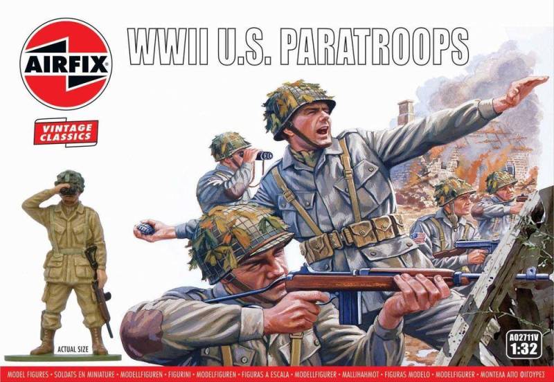 WWII U.S. Paratroops - Vintage Classics von Airfix