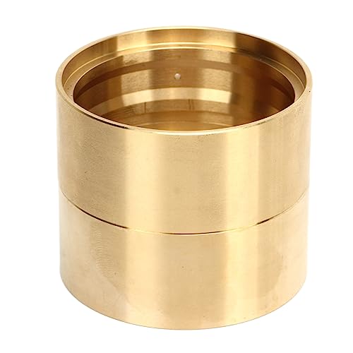 Airshi Beadlock-Klemmringe, 2 Stück, Standardgröße, Messing-Reifensicherungsringe, Ersatzteile für 1/10 Ferngesteuerte Crawler für 1,9-Zoll-Felgen (Gold) von Airshi