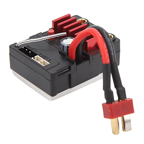 Airshi Bürstenloser ESC-Controller, 7,4 V 35 A RC Staubdichter Integrierter Bürstenloser ESC für 16101 RC-Car von Airshi