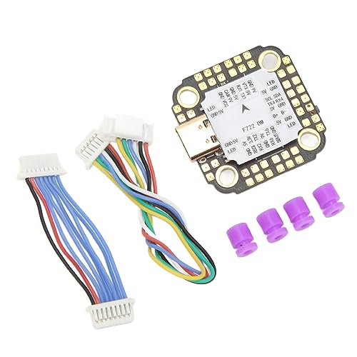 Airshi Mini Flight Controller, 16 MB Speicher F722D Mini Flight Controller F7 Prozessor STM32F722RET6 für FPV Drohne von Airshi