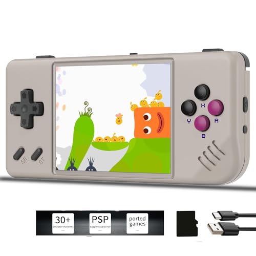 RG35XX Plus Linux Handheld Game Console 3.5 Inch IPS Screen, 35xx Plus with a 64G Card Pre-Loaded 6900 Games, RG35X Plus Supports 5G WiFi Bluetooth HDMI and TV Output 3300 mAh Battery von Airuidas