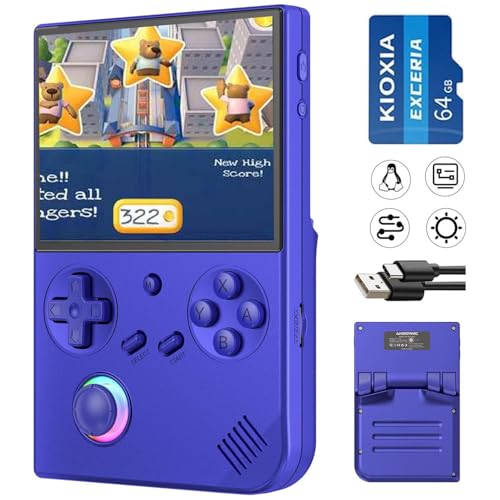 RG40XXV Handheld Game Console RG 40XXV 4.0'' IPS Screen with 64G TF Card Pre-Installed 5223 Games Supports 5G WiFi 4.2 Bluetooth Online Fighting,Streaming and HDMI Retro Emulator RG40XX von Airuidas