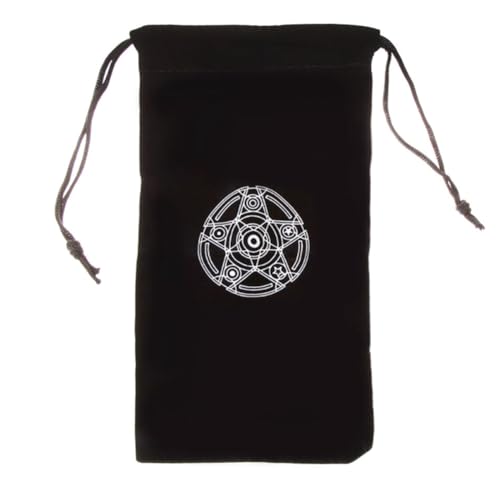 Aiwjeakh 1 PC Tarot Aufbewahrungstaschen Altar Tarot Box Tarot Karte Wahrsagung Tasche Brettspiel Kordelzug Paket von Aiwjeakh