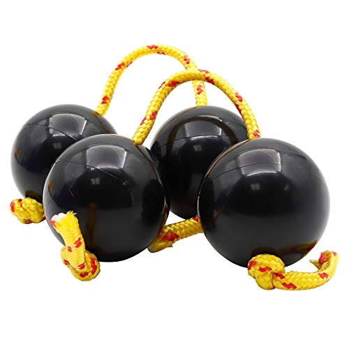 Aiwjeakh 2 StüCke Kunststoff Sand Hammer Maracas Ei Baby Kind Spielzeug Orff FrüHe PäDagogische Musik Spielzeug Schwarz Farbe von Aiwjeakh