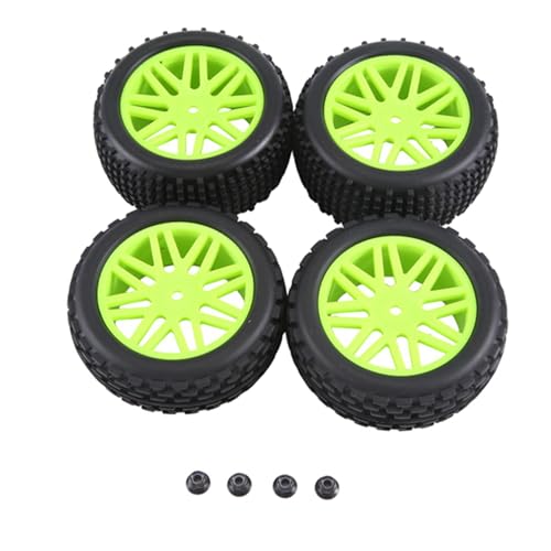 Aiwjeakh 4 Stück 85 mm Reifen für 144001 144010 124007 124017 1/10 1/12 1/14 RC Auto Off Road Zubehör, C von Aiwjeakh