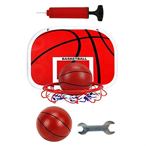 Aiwjeakh Aussen Innen Sport Basketball Box Mini Basketballkorb Set Baby Werfen Basketballkorb Kinder Ball Regal Spielzeug Kinder Lernen Basketball Spielzeug von Aiwjeakh