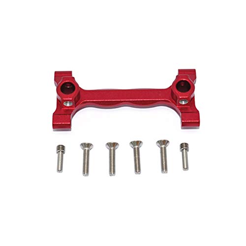 Aiwjeakh Hinterer StüTz Rahmen StäNder Aus Aluminium Legierung für Axial AXI03007 SCX10 III Karosserie StäNder - Rot von Aiwjeakh