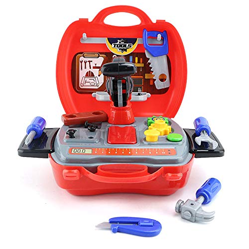 Aiwjeakh Kleinkind Junge Spielzeug Tool Set Box Werkbank Pretend Spielen MäDchen Kid Drill Lernspiel Babys Spielzeug Baby MäDchen Geschenk von Aiwjeakh