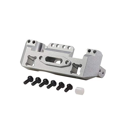 Aiwjeakh Metall Aluminium Lenkung Getriebe Winde Vorne Halterung für 1/10 RC Crawler TRX4 TRX4 G2 8237-4 Silber von Aiwjeakh