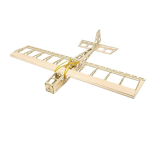 Aiwjeakh R03 STICK-06 Flugzeug, 580 mm Spannweite, Balsaholz, DIY-Elektroflugzeug, RC-Flugspielzeugversion, Zerlegt, Einfach zu Verwenden, Einzeln von Aiwjeakh