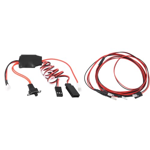 Aiwjeakh RC 30A Mini-Bürsten-Drehzahlregler, ESC-Bürsten-Drehzahlregler für Elektronischen Motor, Doppelausgang, PH2P-Stecker von Aiwjeakh